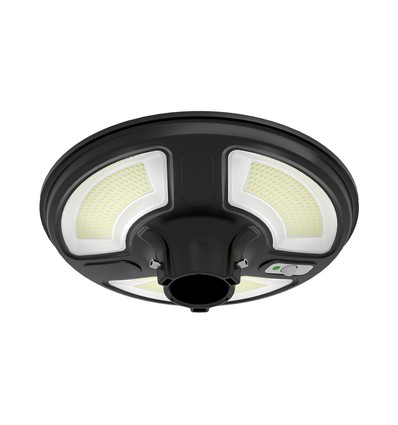 Vt-45W LED-Gartenlampe 7,5W - solarbetrieben, rund, mit Sensor, RF-Fernbedienung, 6500K, IP65