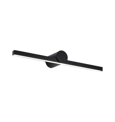 10W LED Spiegelleuchte - 153lm/W, IP65, schwarzes Aluminium, 180° Abstrahlwinkel