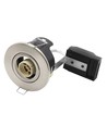 10er-Pack GU10 Einbaustrahler - Nickel satiniert, IP20