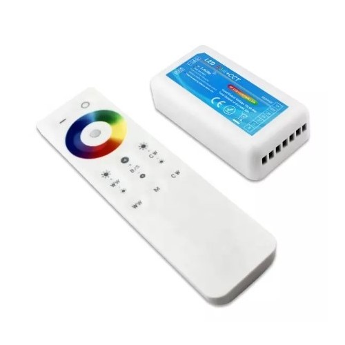 RGB+CCT Controller mit Fernbedienung - Nur passend für RGB+CCT Streifen, RF kabellos, 12V (240W), 24V (480W)