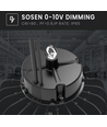 200W LED High Bay 150lm/W - IP65, 0-10V dimmbar, 5 Jahre Garantie Sosen Treiber