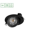 6,5W Ø10,5cm MOBILO LED Downlight - CCT, 850lm, 36°, IP20, schwarz