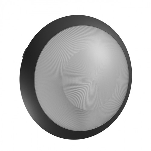 E27 Durchschleifbare Sensorleuchte - IP65, Ø30cm, Höhe: 9cm, Mikrowellensensor, IK08, ohne Leuchtmittel