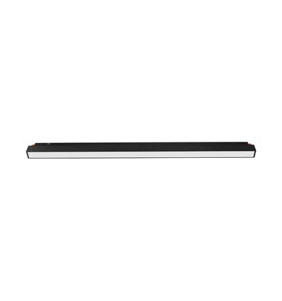 20W Smart magnetischer Schienenstrahler, RA90 - 48V, CCT, Wi-Fi, 2100lm, schwarz, 58cm lang