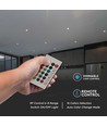 5 Stk. RGBW LED Lampe - 4,8W, RF-Fernbedienung, dimmbar, E14
