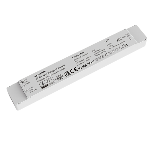 150W / 24V DC dimmbares rWave Netzteil - 6,25A, RF, Push-Dim