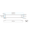 150W / 24V DC dimmbares rWave Netzteil - 6,25A, RF, Push-Dim