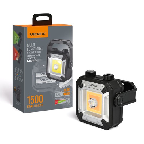 10W multifunktionale LED Laterne und Taschenlampe - 1500lm, IP66, magnetisch, USB-C, Powerbank, Outdoor und Camping