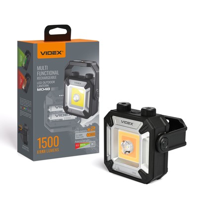 10W multifunktionale LED Laterne und Taschenlampe - 1500lm, IP66, magnetisch, USB-C, Powerbank, Outdoor und Camping