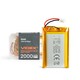 Wiederaufladbarer Li-Pol Akku - 2000mAh