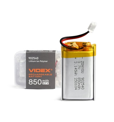 Wiederaufladbarer Li-Pol Akku - 850mAh