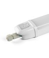 120cm 40W komplette LED-Wannenleuchte - durchverdrahtet, IP65, 5000K