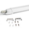 120cm 40W komplette LED-Wannenleuchte - durchverdrahtet, IP65, 5000K