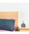 Beton quadratische Tischleuchte - E27 Fassung, Ø16cm, 2m Kabel mit Schalter, grauer Beton