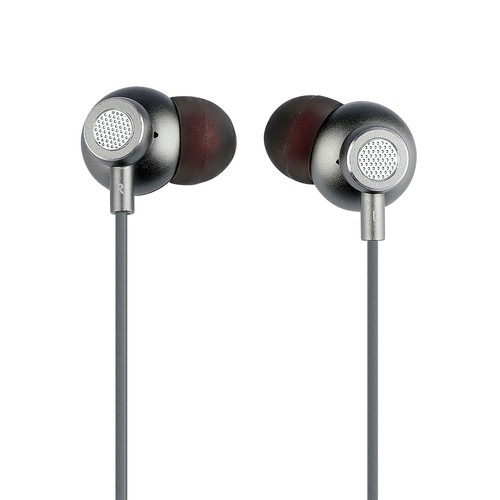 Graue Kopfhörer mit Kabel - 3.5mm Klinkenstecker, IP20