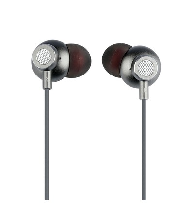 Graue Kopfhörer mit Kabel - 3.5mm Klinkenstecker, IP20