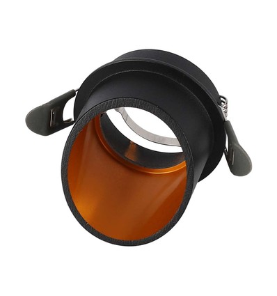 Vt-974 Lampe GU10 - rund schwarz