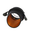Vt-974 Lampe GU10 - rund schwarz