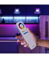 8-Zonen Fernbedienung für LED - 3V, weiß, Touch-Farbrad, 2.4GHz, passend für LED Strips