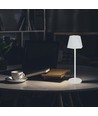 1,5W wiederaufladbare LED Tischleuchte, 5V - Weiß, 4-stufig dimmbar, inkl. USB-C Kabel