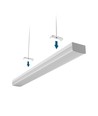 60cm LED-Deckenleuchte, 15W - 100lm/W, CCT, weiß, IP20