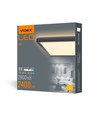 24W LED Deckenleuchte, schwarz - 4000K, IP20 Innen, Ra 88