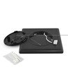 24W LED Deckenleuchte, schwarz - 4000K, IP20 Innen, Ra 88