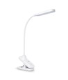 6W LED dimmbare Schreibtischlampe mit Klemme - Helsinki, 370lm, 3-Stufen CCT, weiß, 120° Abstrahlwinkel