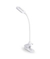 6W LED dimmbare Schreibtischlampe mit Klemme - Helsinki, 370lm, 3-Stufen CCT, weiß, 120° Abstrahlwinkel
