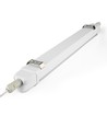 60cm 20W komplette LED-Wannenleuchte - durchverdrahtet, IP65, 5000K