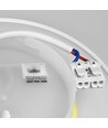 DOME Wandleuchte 12W - CCT, IP65, weiß