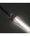 Wasserdichter Startstecker für LED-Streifen - 10 mm, einfarbig, IP68, 5V-24V