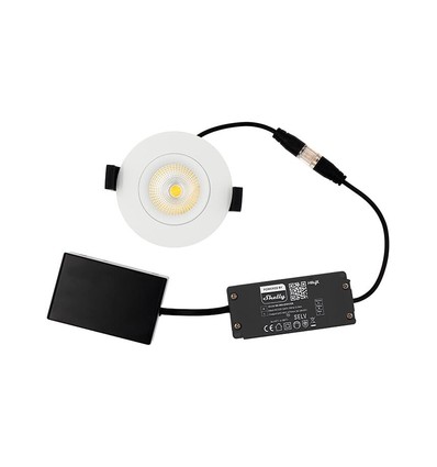 HiluX DS8 Tilt360 - Shelly Smart LED Einbauspot, RA95, 2200-6500K, Weiß