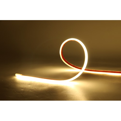 Badezimmer LED Strip, 12W/m 5m wasserdicht - 2m Kabel, 24V, COB LED