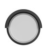 10W Verto Round Edge CCT Wandleuchte, IP65 - 120lm/W, schwarz, 3-CCT, asymmetrisches Licht, Außen/Innen