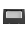 10W Verto Square Cup Wandleuchte, CCT - 1200lm, IP65, schwarz, quadratisch, asymmetrisches Licht, Innen / Außen