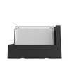 10W Verto Square Edge CCT Wandleuchte - 120lm/W, IP65, schwarz, 3-CCT, 160x160mm