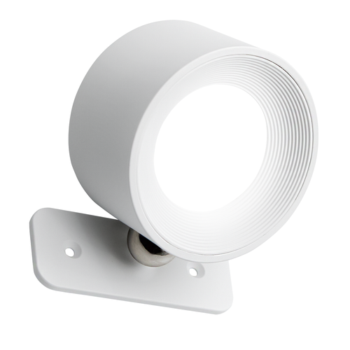 4,5W Wiederaufladbare Wandleuchte CCT - IP20, rund, weiß, 360° drehbar, inkl. Leuchtmittel und Fernbedienung