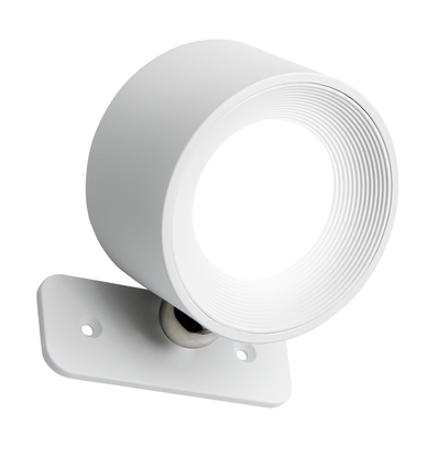 4,5W Wiederaufladbare Wandleuchte CCT - IP20, rund, weiß, 360° drehbar, inkl. Leuchtmittel und Fernbedienung