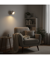 4,5W Wiederaufladbare Wandleuchte CCT - IP20, rund, weiß, 360° drehbar, inkl. Leuchtmittel und Fernbedienung