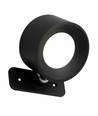 4,5W Wiederaufladbare Wandleuchte CCT - IP20, rund, mattschwarz, 360° drehbar, inkl. Leuchtmittel und Fernbedienung