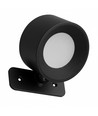 4,5W Wiederaufladbare Wandleuchte CCT - IP20, rund, mattschwarz, 360° drehbar, inkl. Leuchtmittel und Fernbedienung