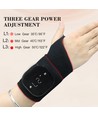 Lichttherapie-Bandage für Handgelenk und Hände - Infrarot, mit Batterie, Handgelenkstütze