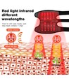 Lichttherapie-Bandage für Knie, Ellbogen usw. - Infrarot, 10W, mit Batterie