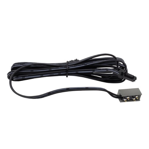 Stromanschluss für PicoTrack 2 Schiene - 12V, magnetisch, anthrazit, für Akustikpaneele / Glasvitrinen / Fensterbeleuchtung