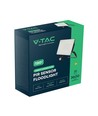 30W LED-Fluter mit Sensor - 120lm/W, Schwarz, Arbeitsleuchte, Schnellverbinder