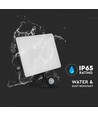 30W LED-Fluter mit Sensor - 120lm/W, Schwarz, Arbeitsleuchte, Schnellverbinder