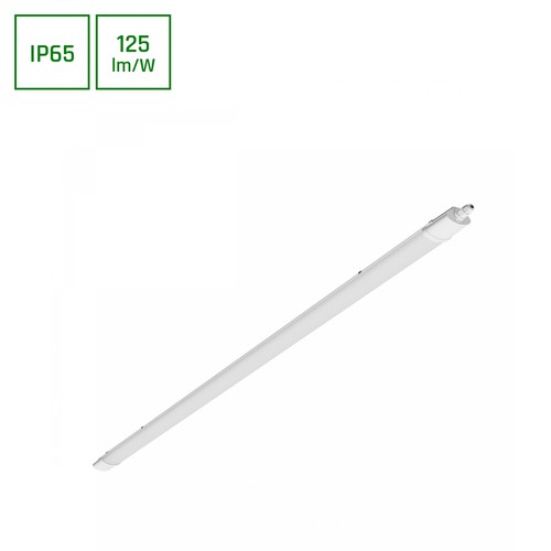 60cm 18W Limea Mini 2 komplette LED Wannenleuchte - 123lm/W, IP65, werkzeugloser Anschluss