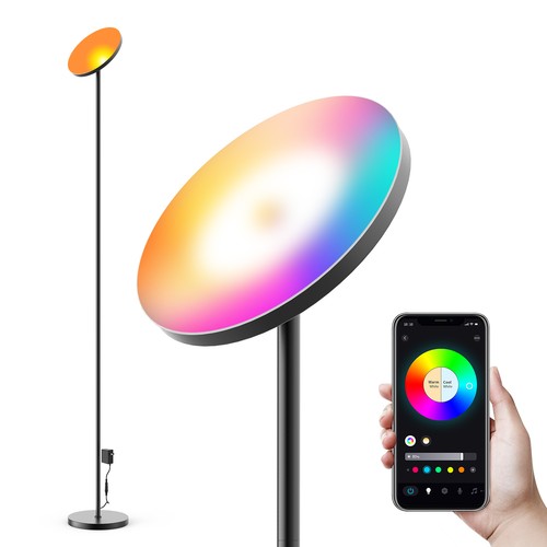 175 cm RGB+CCT Stehlampe - Wifi+Bluetooth