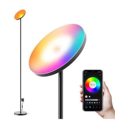 175 cm RGB+CCT Stehlampe - Wifi+Bluetooth